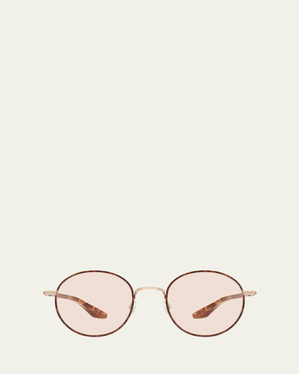 Caster Round Titanium Sunglasses